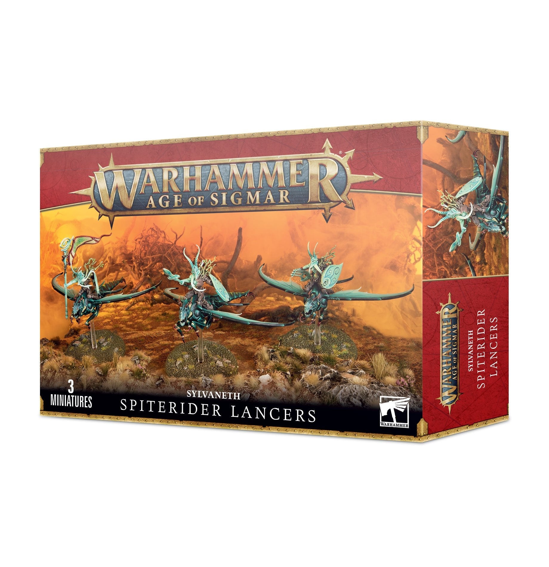 Sylvaneth Spiterider Lancers - Dark Crystal Cards