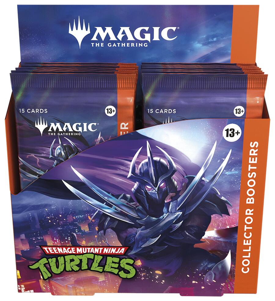 Teenage Mutant Ninja Turtles Collector Booster Box Pre - order - Dark Crystal Cards