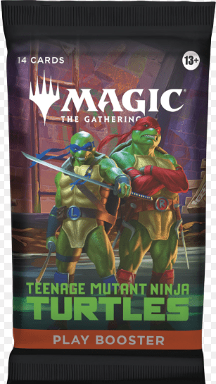 Teenage Mutant Ninja Turtles Play Booster Pack - Dark Crystal Cards