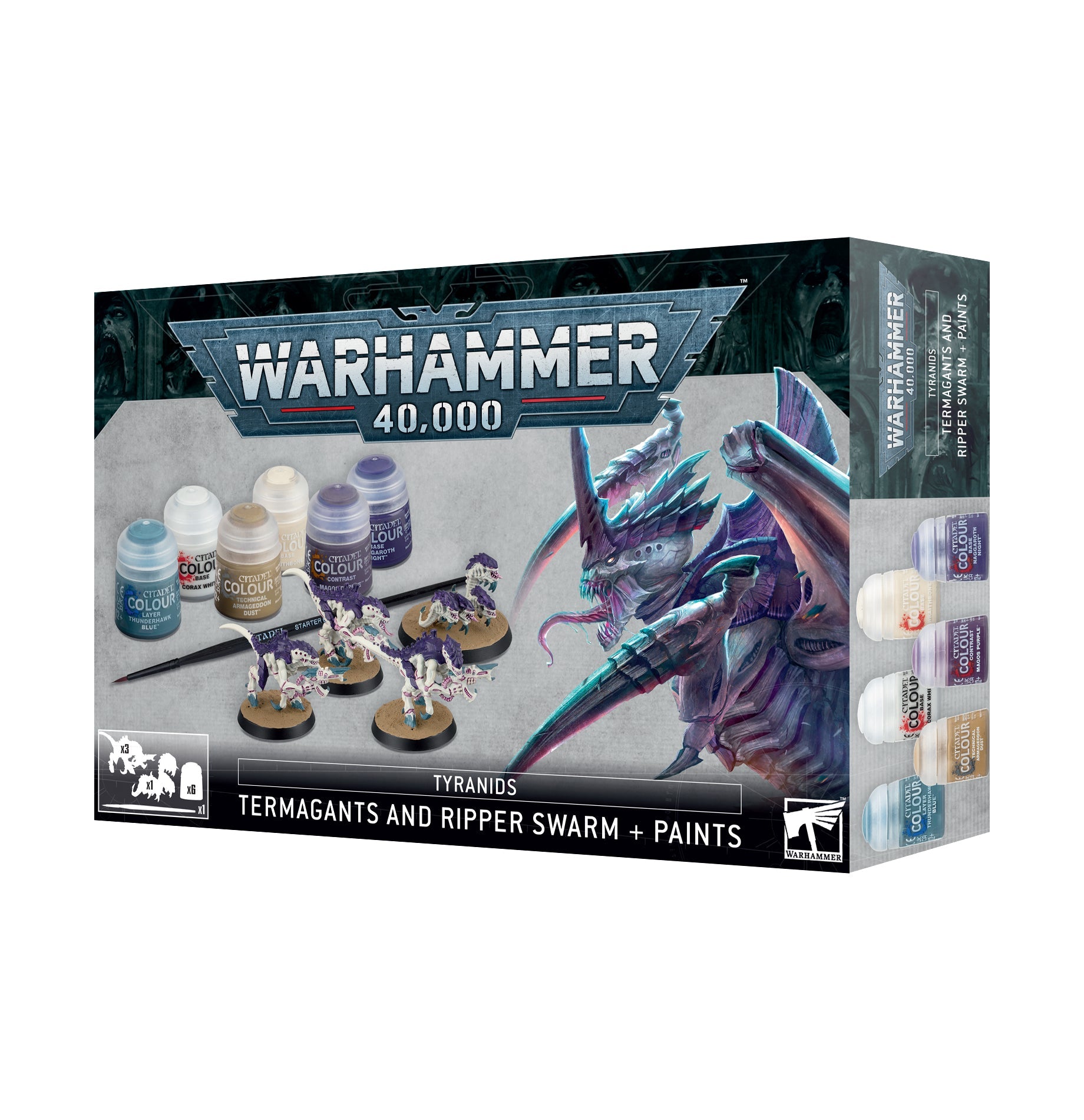 Termigants and Ripper Swarm Tyranids Paint Set - Dark Crystal Cards