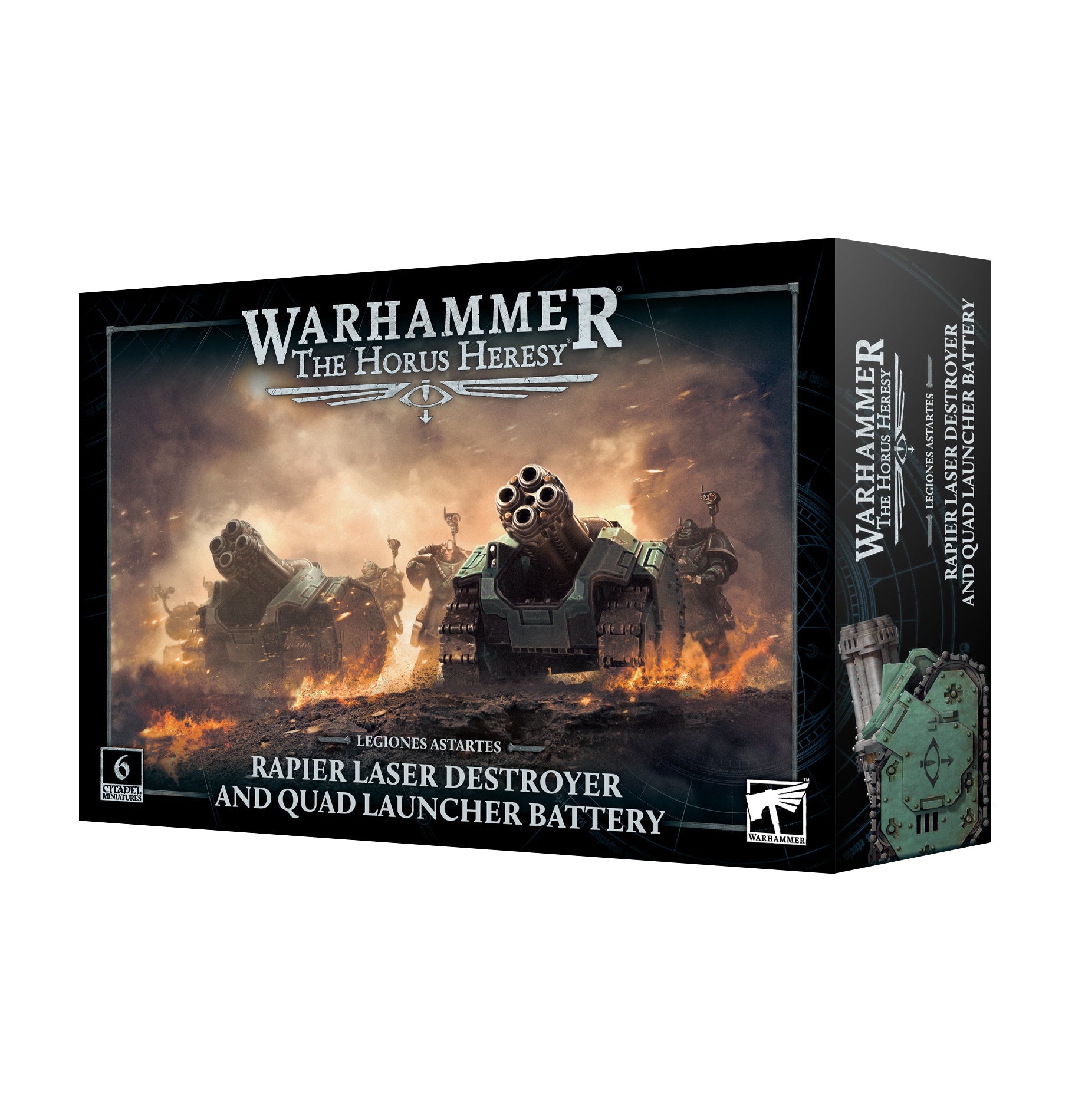 The Horus Heresy Rapier Laser Destroyer and Quad Launch Battery Pre - order - Dark Crystal Cards