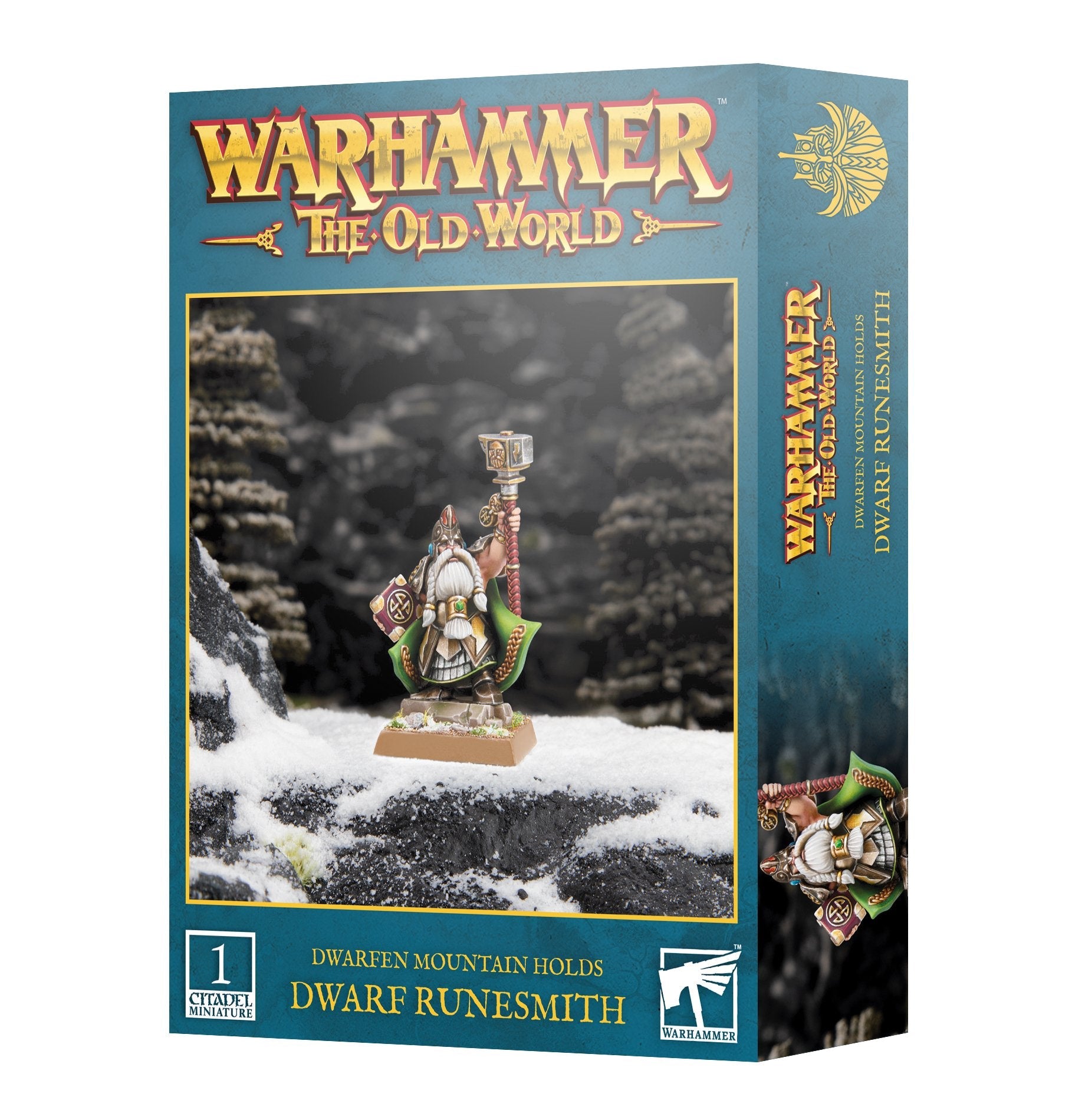 The Old World Dwarfen Mountain Holds: Dwarf Runesmith - Dark Crystal Cards