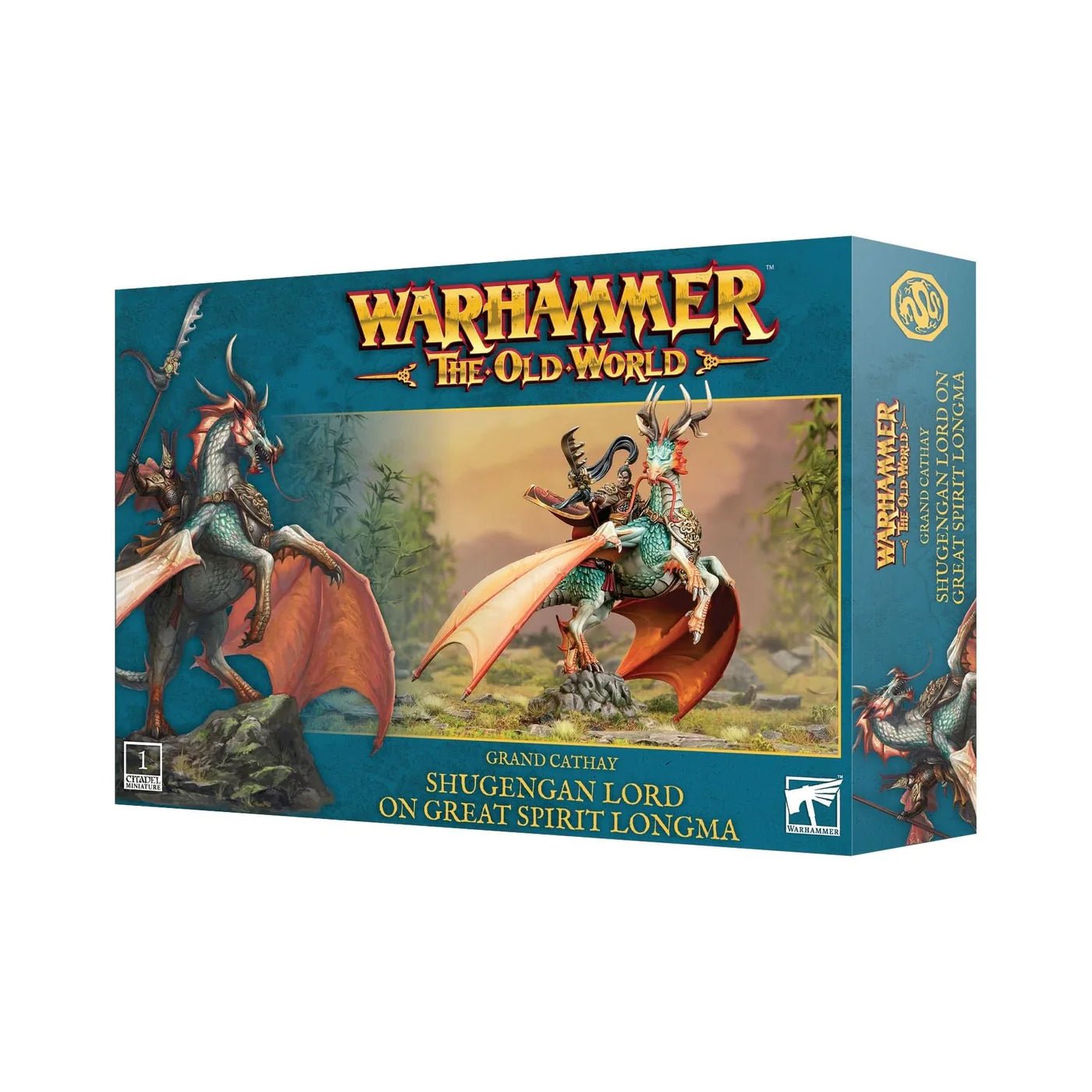 The Old World Shugengan Lord On Great Spirit Longmar - Dark Crystal Cards