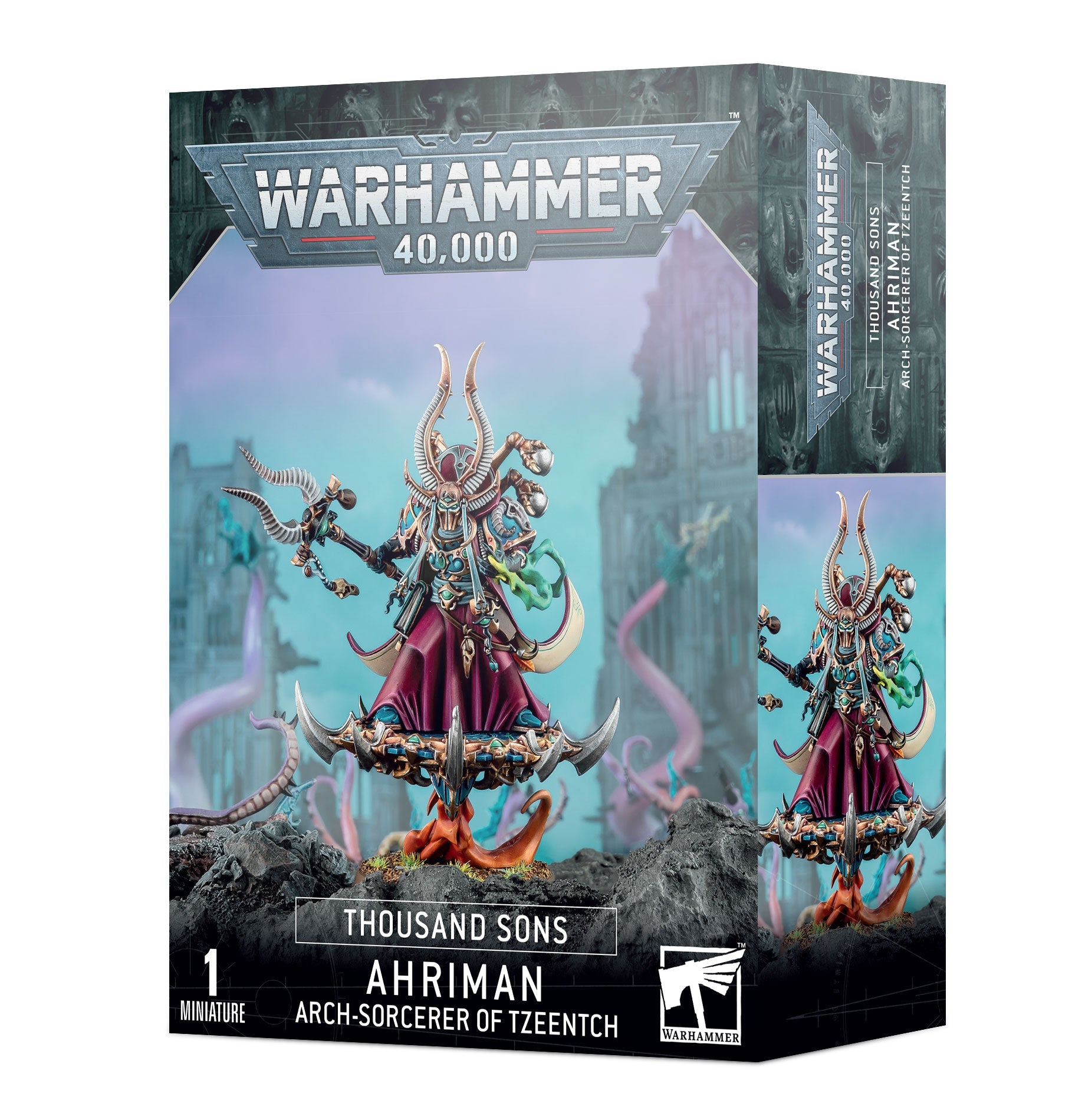 Thousand Sons Ahriman Arch Sorcerer of Tzeentch - Dark Crystal Cards