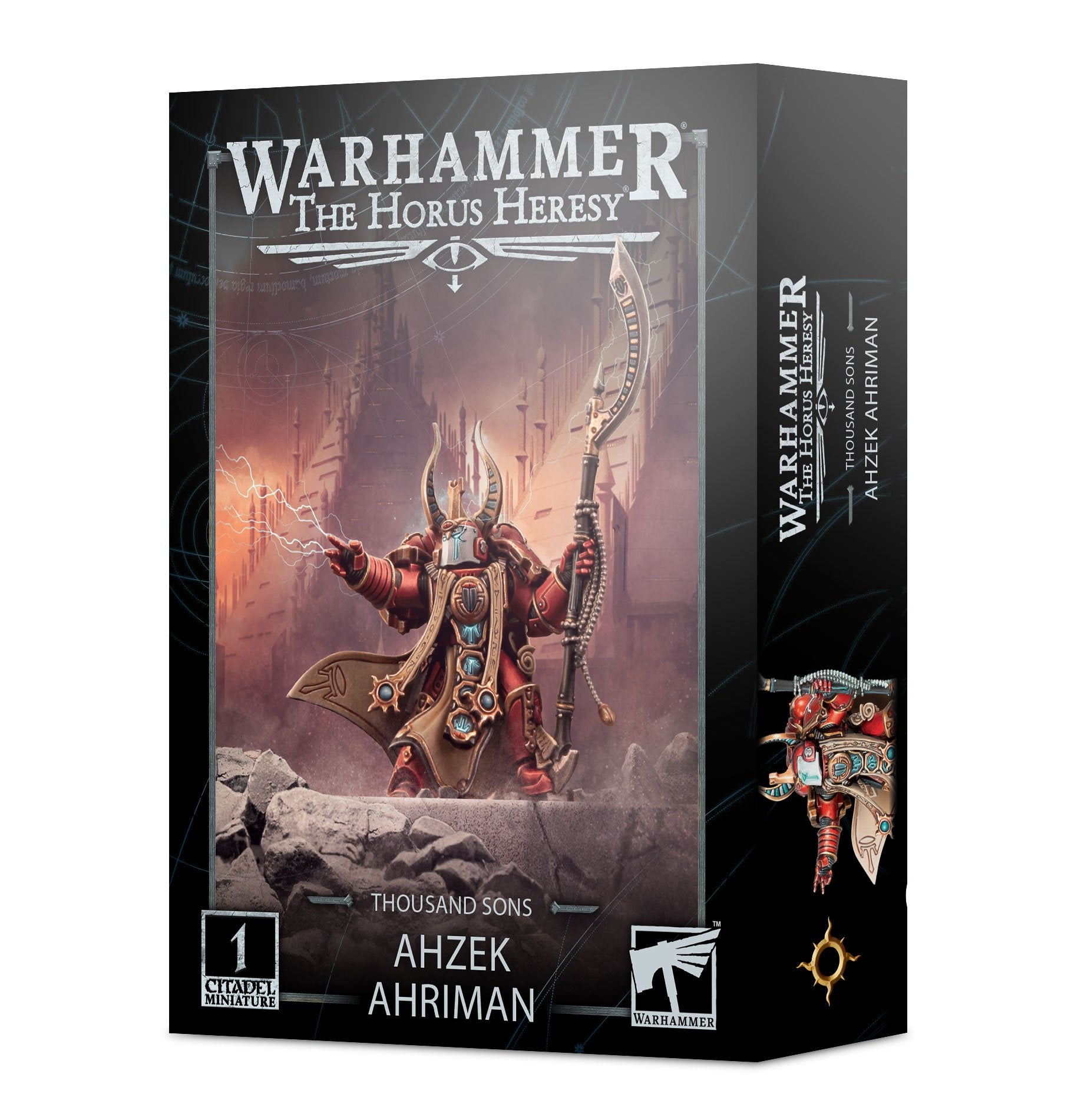 Thousand Sons Ahzek Ahriman Horus Heresy - Dark Crystal Cards