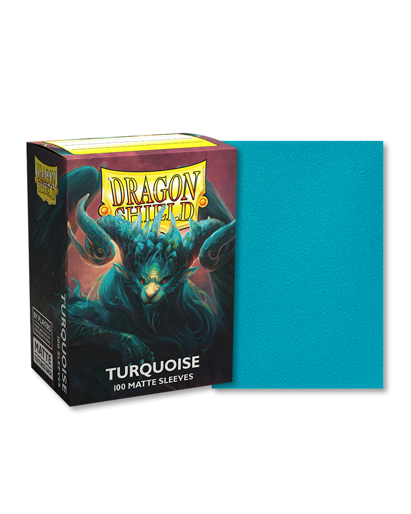 Dragon Shield Standard Sleeve 100ct - Turquoise