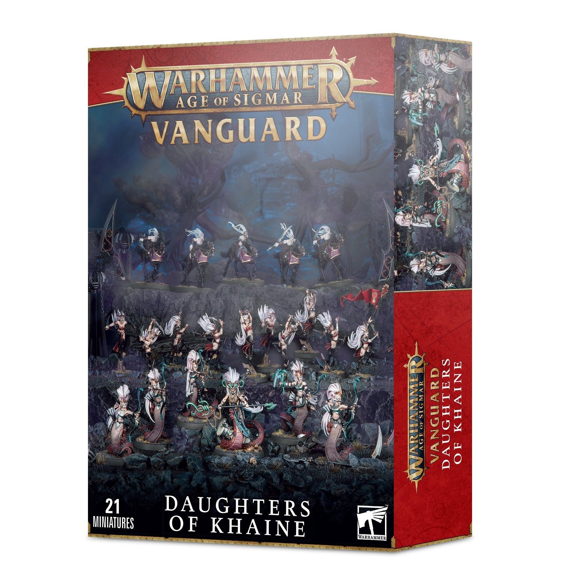 Vanguard Daughters of Khaine - Dark Crystal Cards