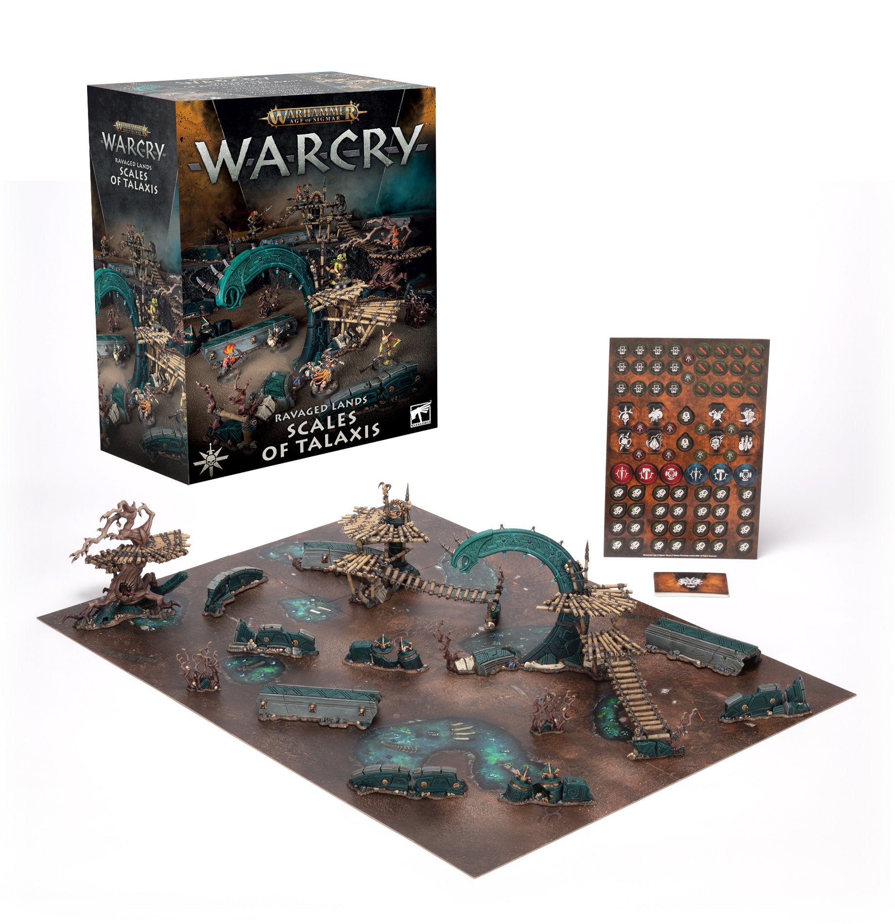 Warcry Ravaged Lands Scales Of Talaxis - Dark Crystal Cards