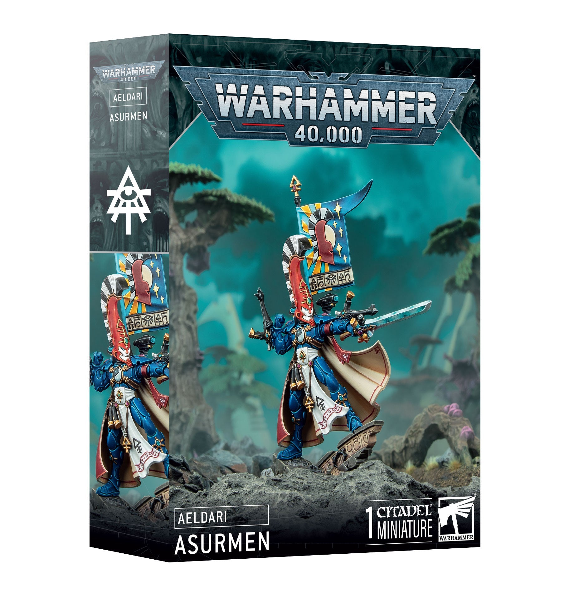 Warhammer 40000 Aeldari Asurmen Pre - order - Dark Crystal Cards