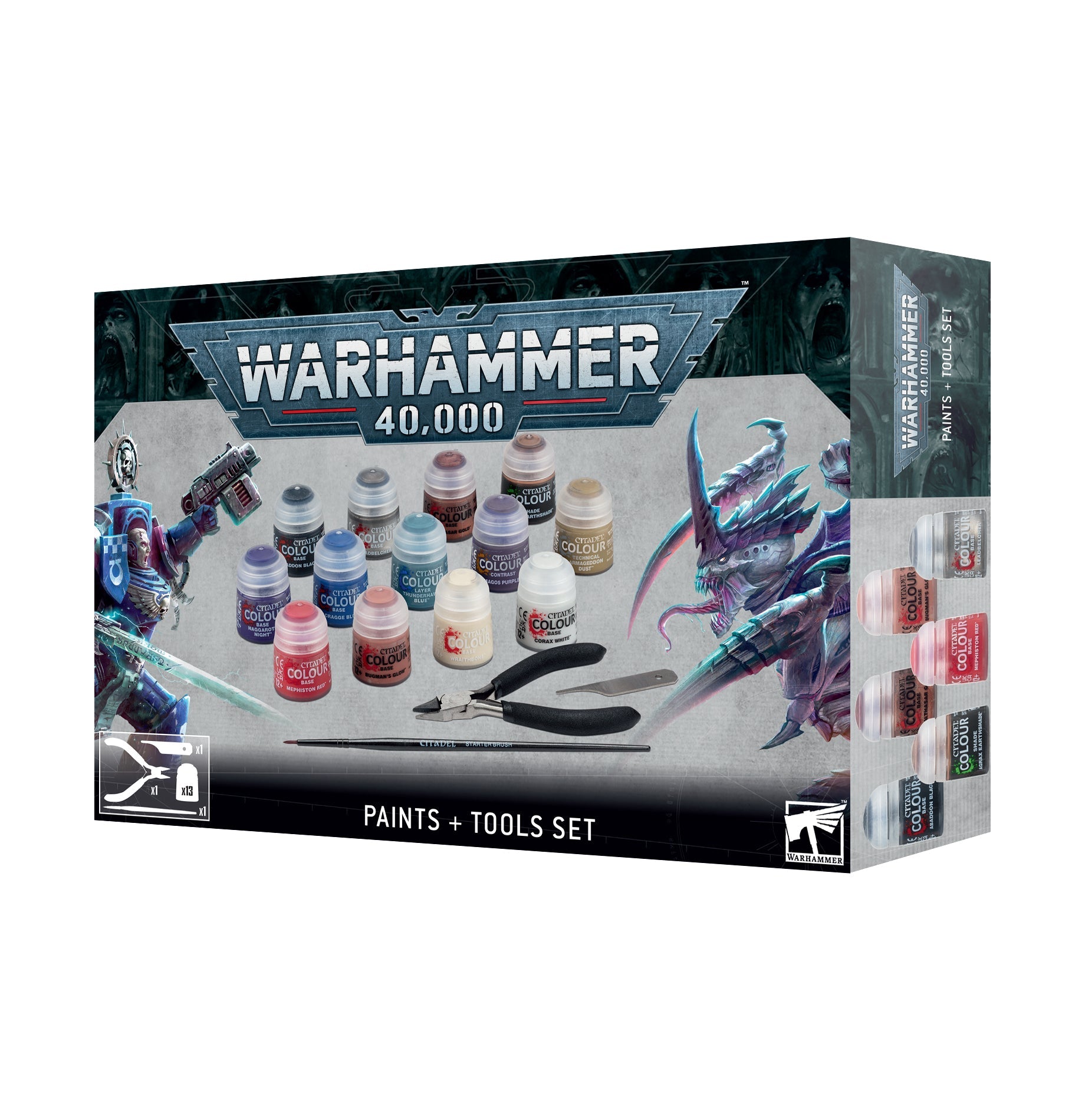 Warhammer 40000 Paint and Tools Set - Dark Crystal Cards