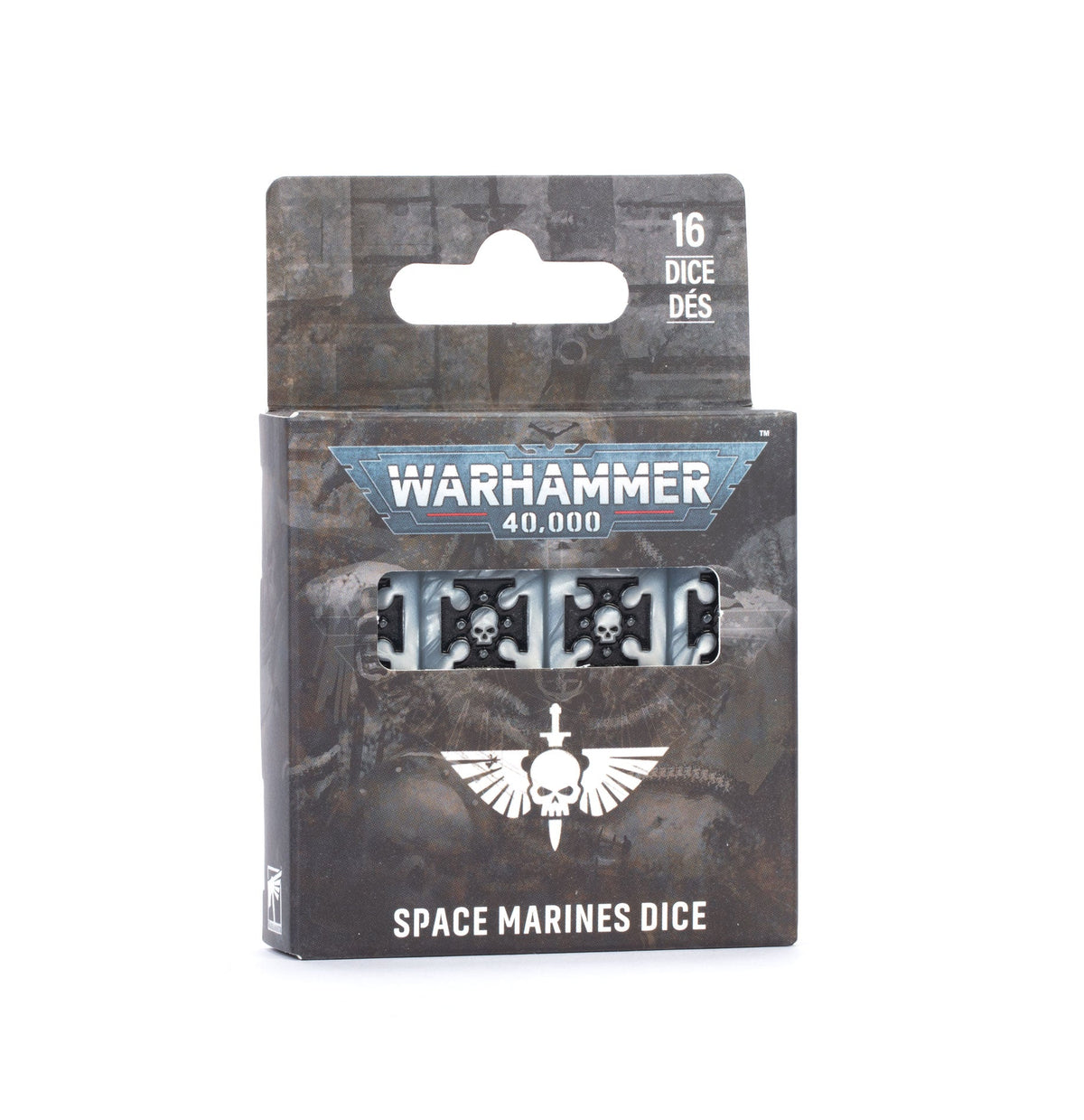 WARHAMMER 40000: SPACE MARINES DICE (Pre-Order) - Dark Crystal Cards