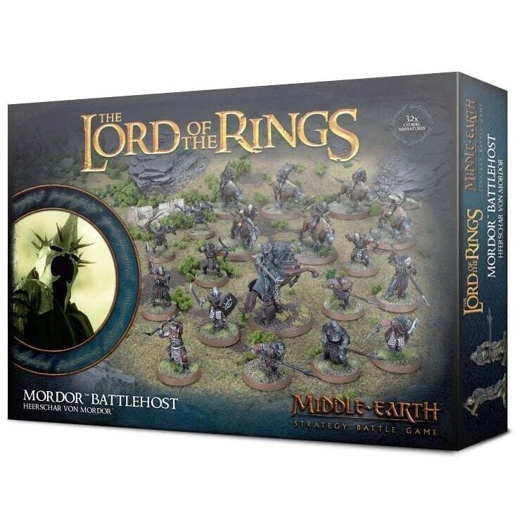 Warhammer Lord of the Rings Mordor Battlehost - Dark Crystal Cards