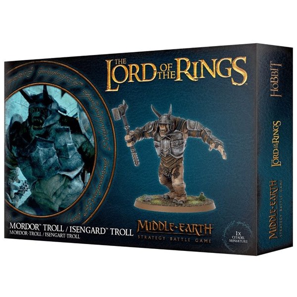 Warhammer Lord Of The Rings Mordor Troll / Isengard Troll - Dark Crystal Cards