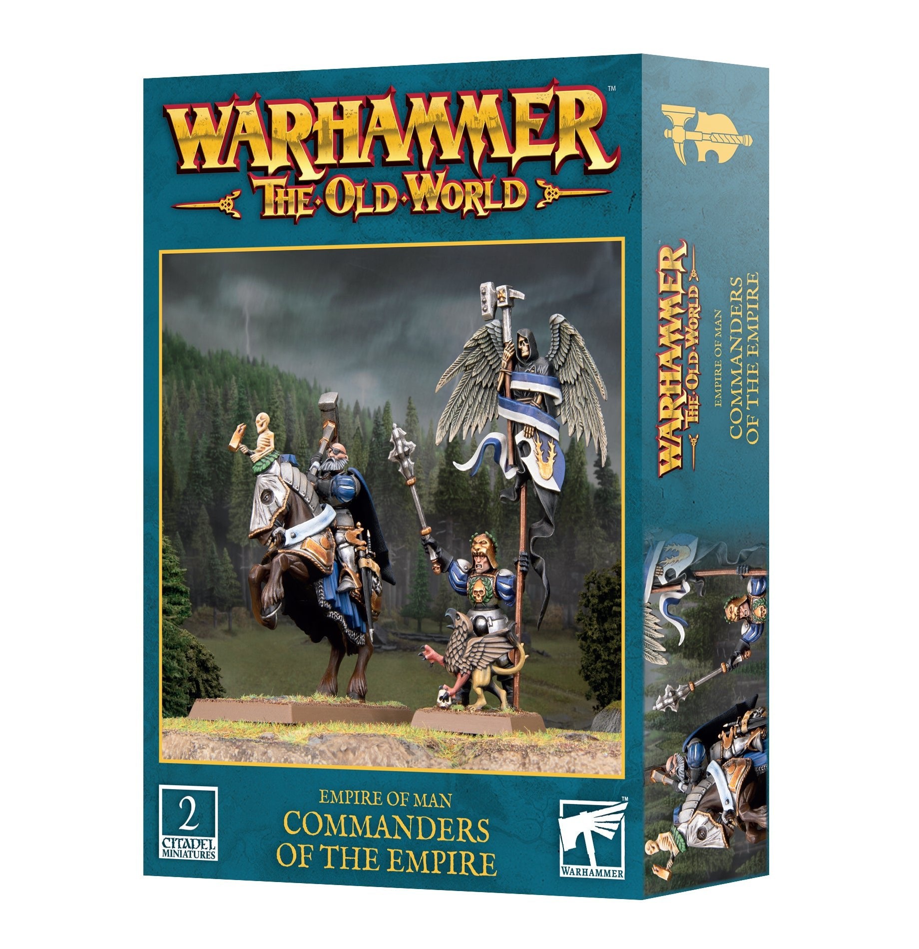 Warhammer The Old World Empire of Man: Commanders Of The Empire Pre - order - Dark Crystal Cards