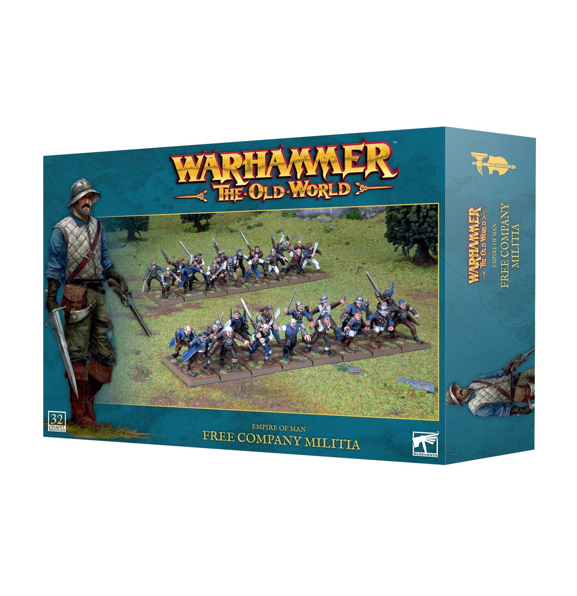 Warhammer The Old World Empire of Man: Free Company Militia Pre - order - Dark Crystal Cards