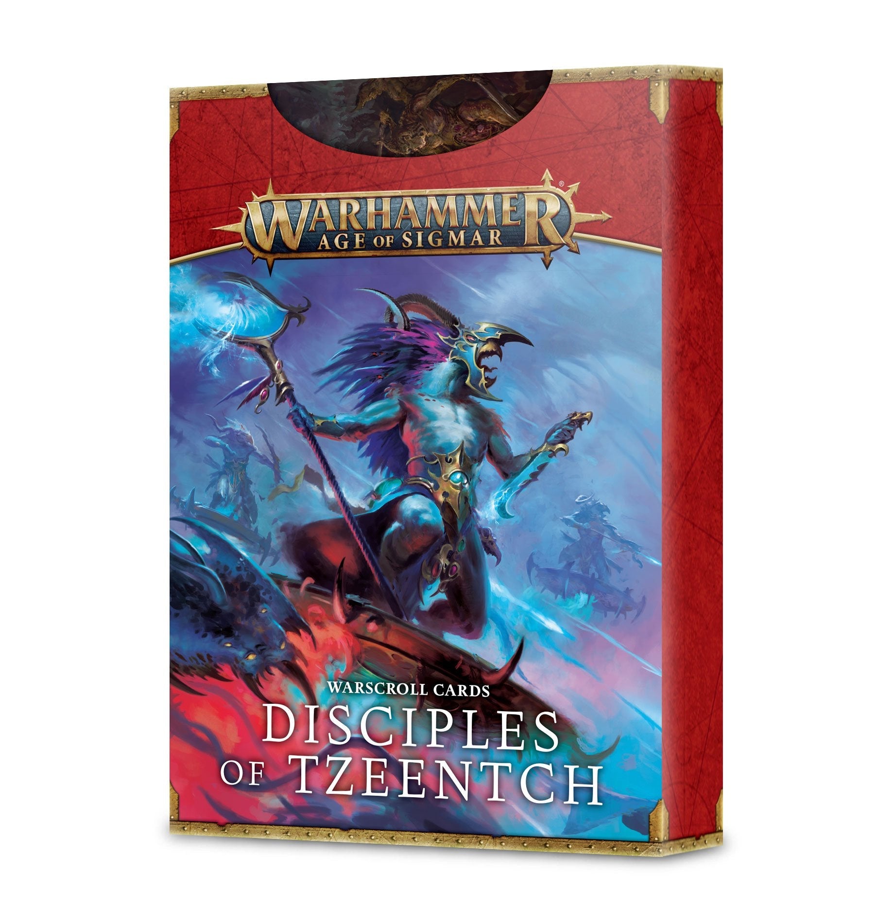 Warscroll Cards Disciples of Tzeentch - Dark Crystal Cards