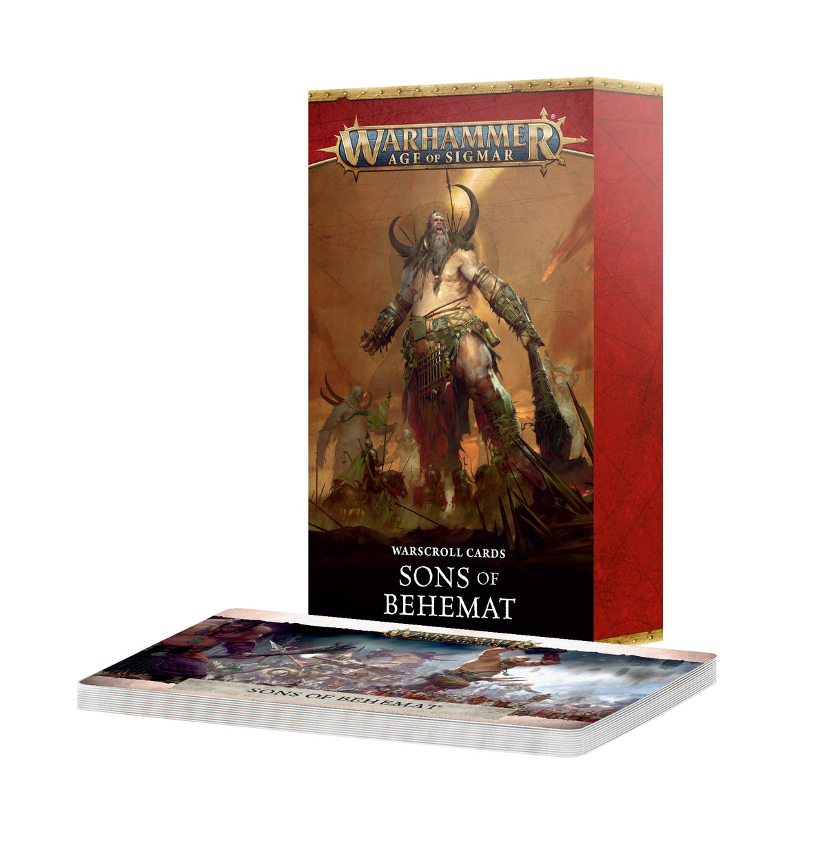 Warscroll Cards Sons Of Behemat Pre-order - Dark Crystal Cards