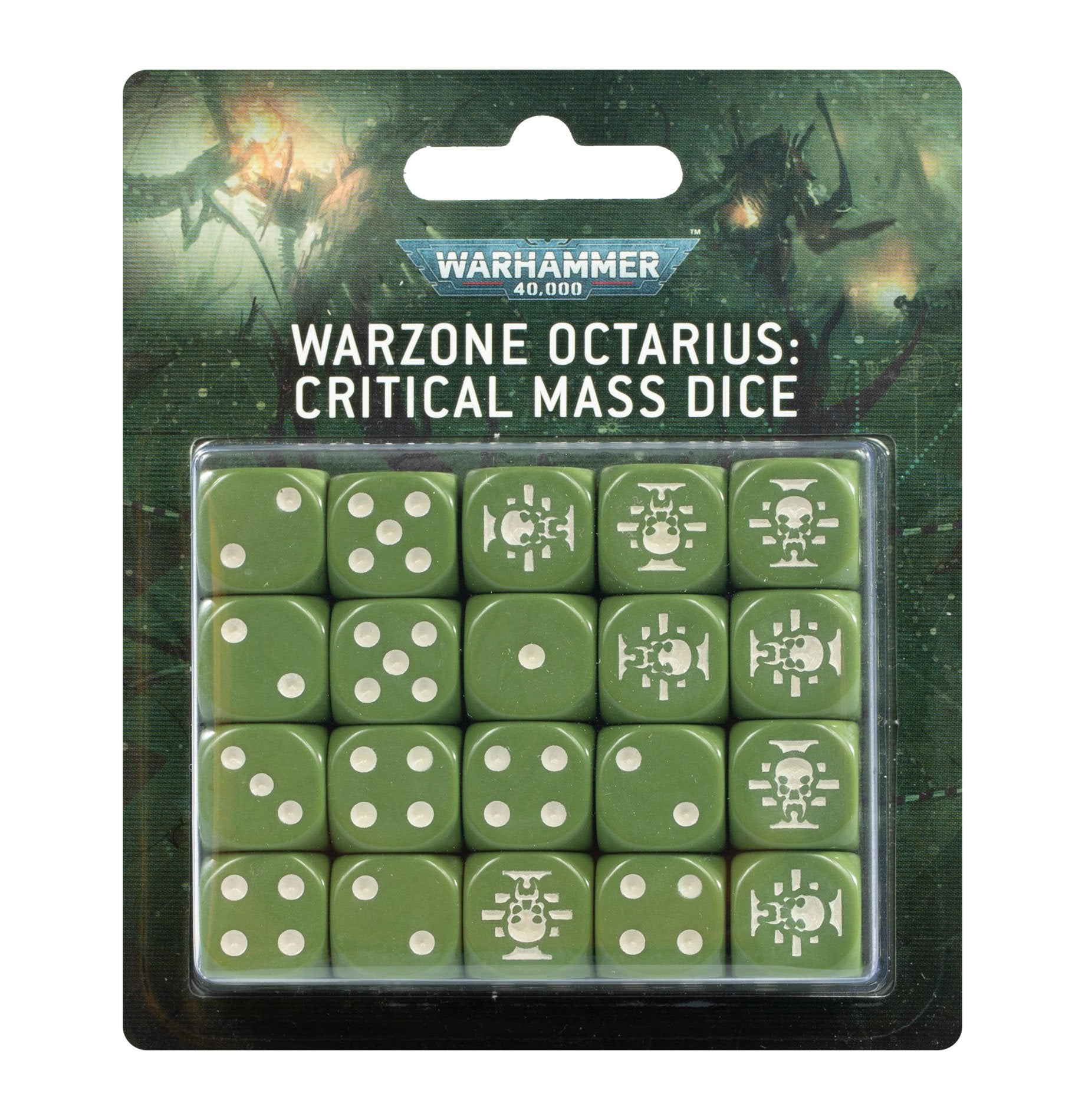 Warzone Octarius: Critical Mass Dice - Dark Crystal Cards