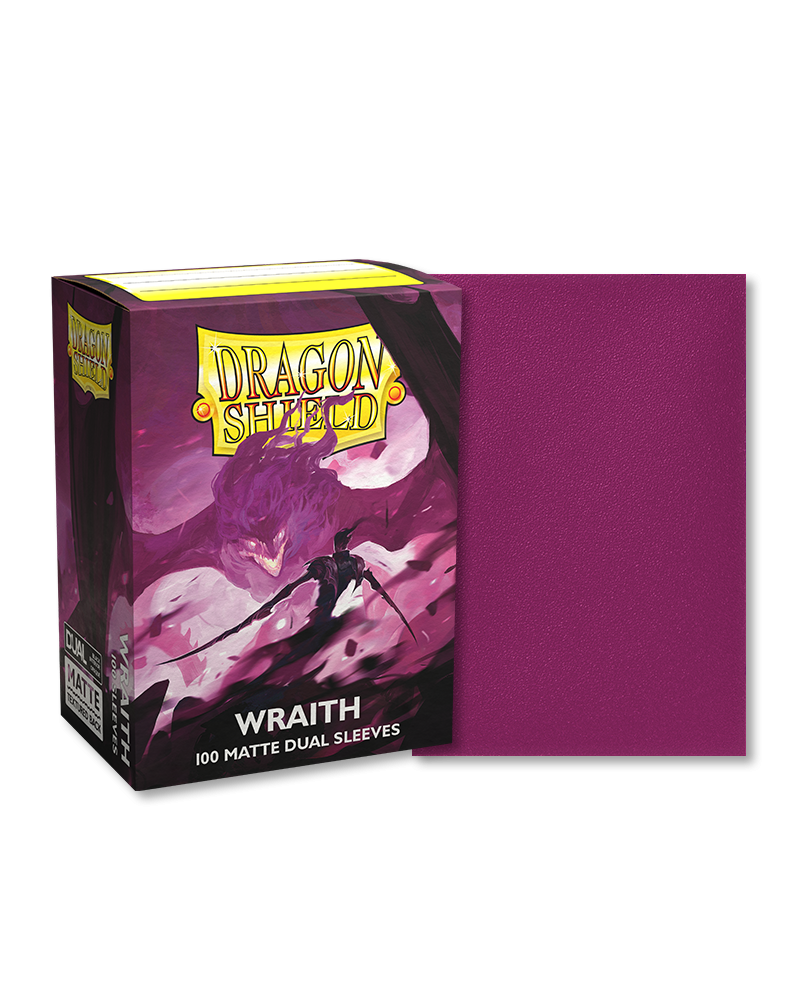 Dragon Shield Dual Sleeve 100ct - Wraith