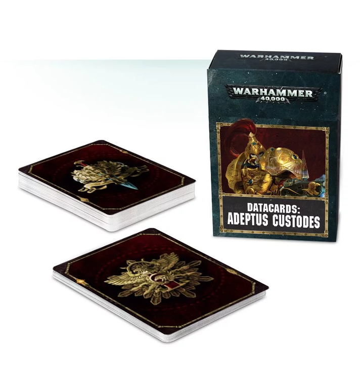 Datacards: Adeptus Custodes - 8th Edition