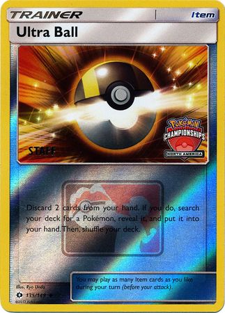 Ultra Ball (135/149) (NA Championship Promo Staff) [Sun & Moon: Base Set]