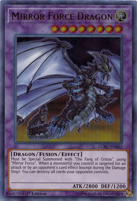 Mirror Force Dragon [LCKC-EN062] Ultra Rare