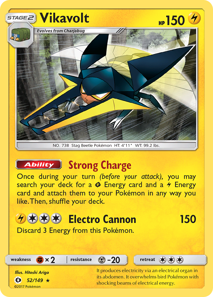 Vikavolt (52/149) [Sun & Moon: Base Set]