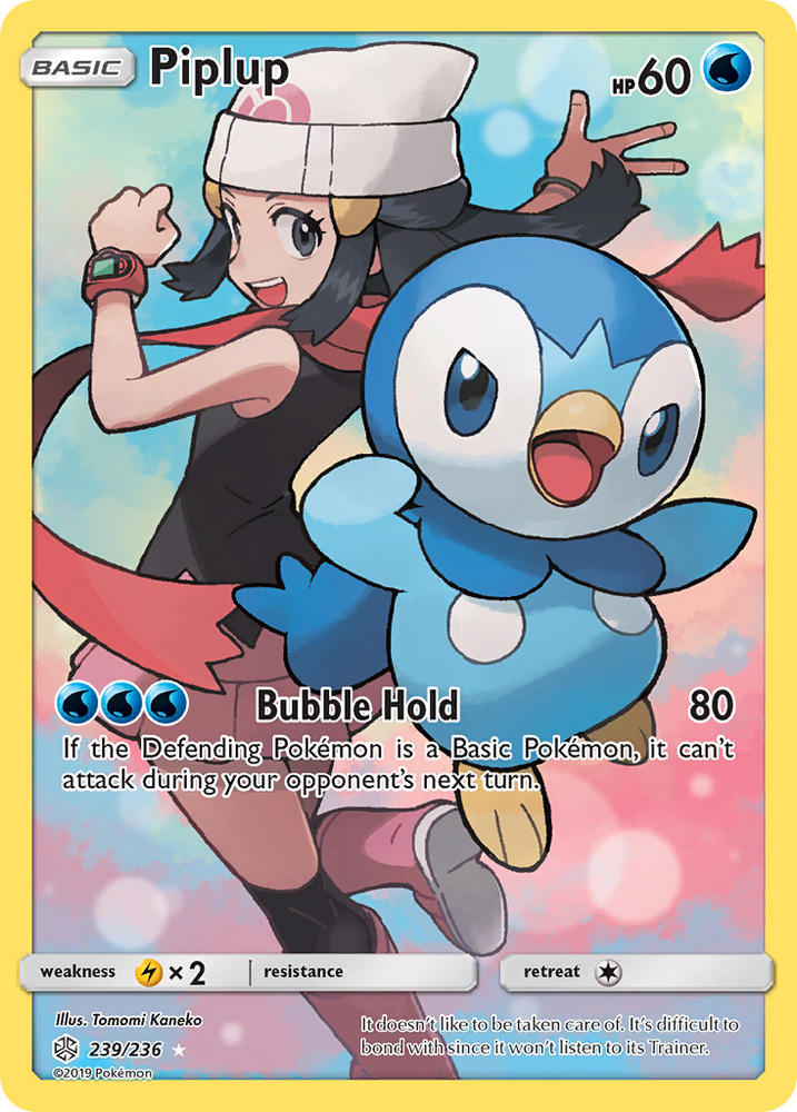 Piplup (239/236) [Sun & Moon: Cosmic Eclipse]