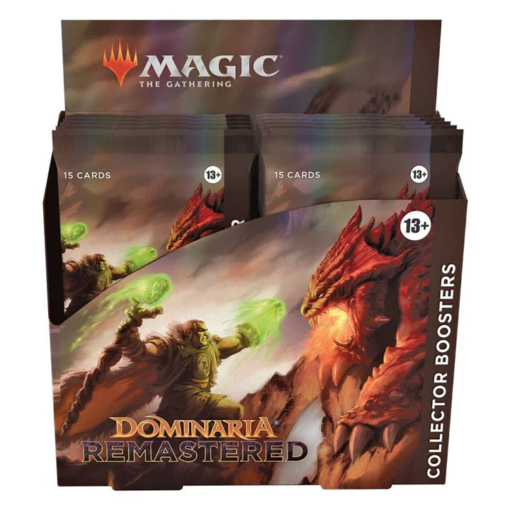 Magic The Gathering Dominaria Remastered Collector Booster Box