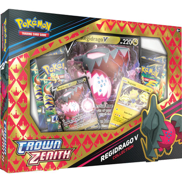 Pokemon Crown Zenith Regidrago V Box Collection