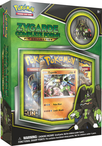 Zygarde Complete Forme Pin Collection Pokemon Box