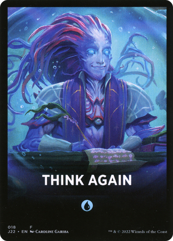 Think Again Theme Card [Jumpstart 2022 Front Cards]