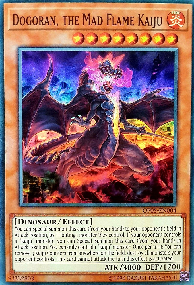 Dogoran, the Mad Flame Kaiju [OP05-EN004] Super Rare