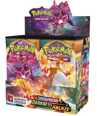 POKEMON SWORD AND SHIELD DARKNESS ABLAZE BOOSTER BOX