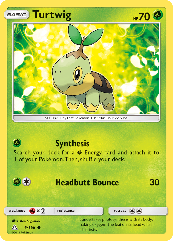 Turtwig (6/156) [Sun & Moon: Ultra Prism]