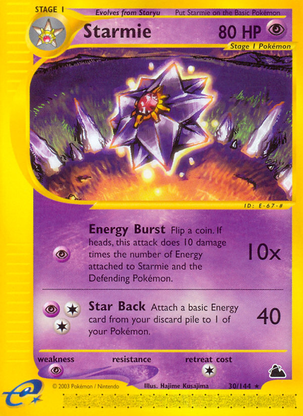 Starmie (30/144) [Skyridge]