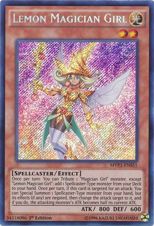 Lemon Magician Girl [MVP1-ENS51] Secret Rare