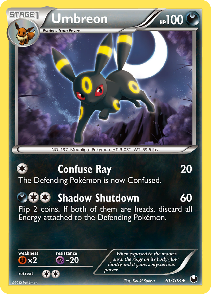 Umbreon (61/108) [Black & White: Dark Explorers]