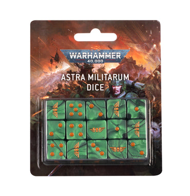 Warhammer 40000 Astra Militarum Dice