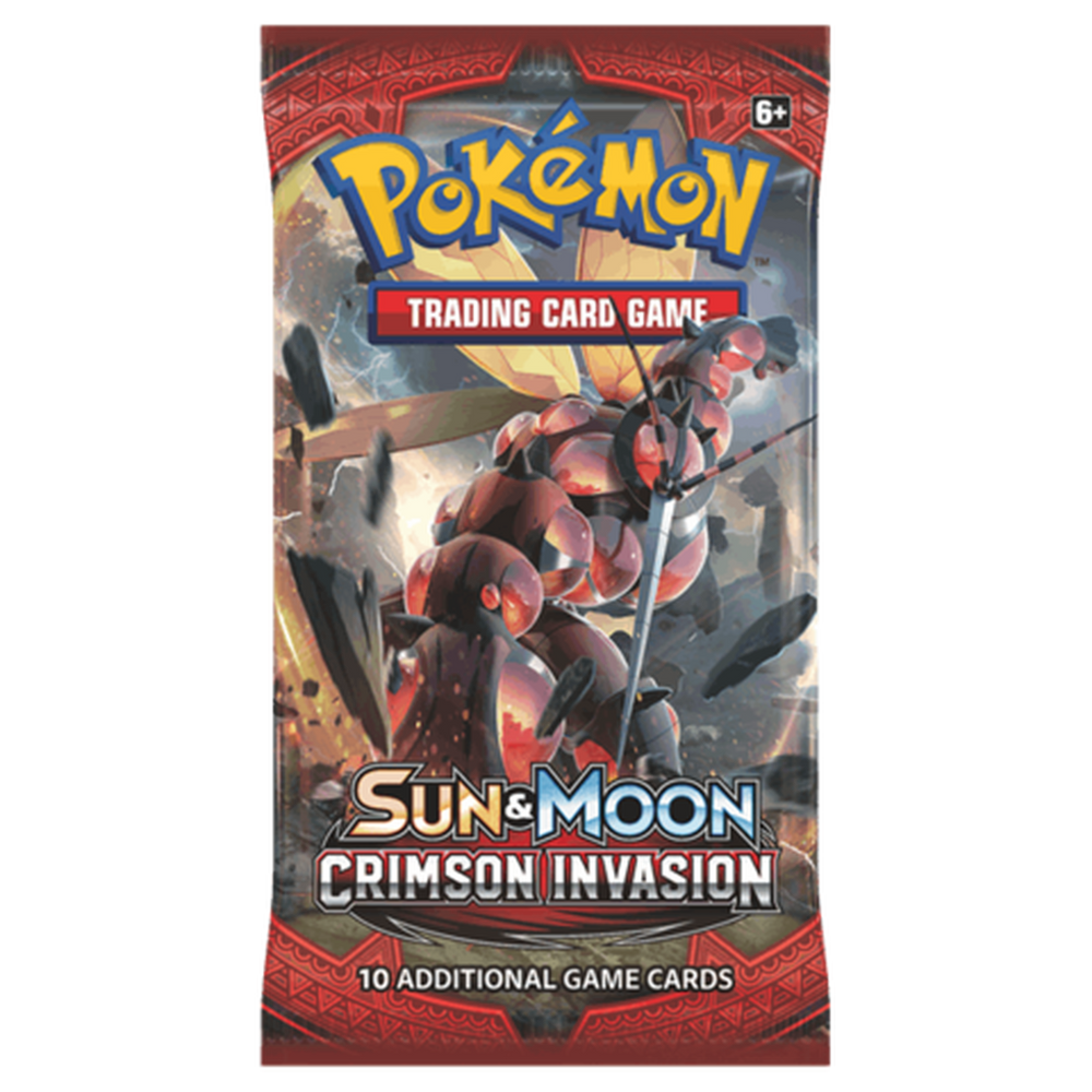Pokemon TCG: Sun & Moon - Crimson Invasion Booster Pack