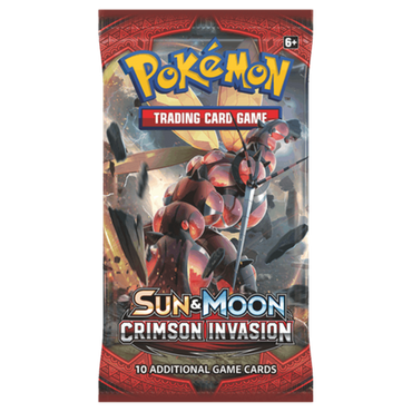 Pokemon TCG: Sun & Moon - Crimson Invasion Booster Pack