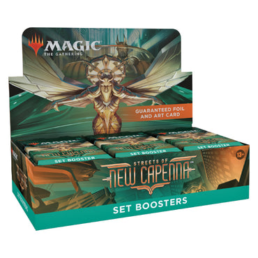 MTG STREETS OF NEW CAPENNA SET BOOSTER FACTORY SEALED